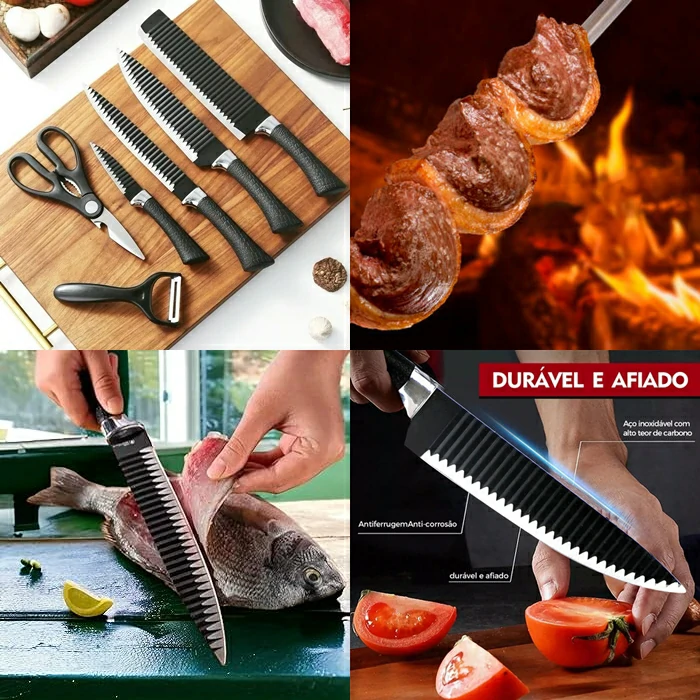Kit de Facas - Combinação
